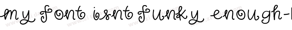 my font isnt funky enough字体转换